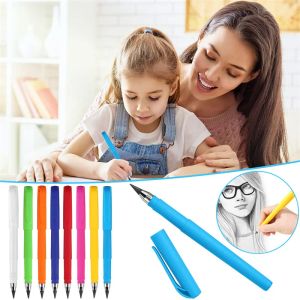 Pencils 18Pcs Unlimited Writing Pencil No Ink Pen Pencils for Art Sketch Painting Stationery School Supplies Kids Novelty Gifts