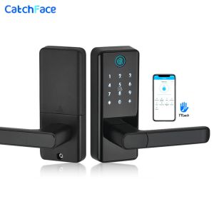 Blocca nuova impronta digitale TTLOCK Bluetooth Door Lock Codice Codice Codice Codice Codice Tocco di sicurezza Digital Electronic Smart Door Lock