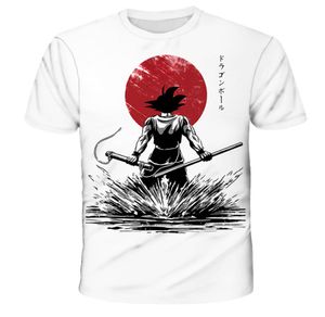 Ultra Instinkt Gott Sohn Goku Super Saiyajin Männer T -Shirt 3D Printed Summer Oneck Tägliches lässiges lustiges T -Shirt Plus Size2648243