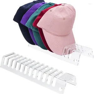 キッチンストレージアクリルハットラック便利な野球帽子ホルダーディスプレイスタンドクローゼットの透明