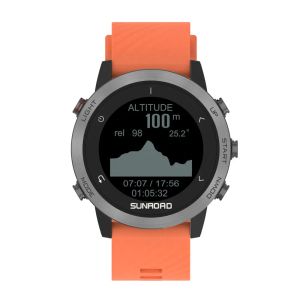 Çıkartma GPS Sports Saat Erkekler Dijital İzle Su Geçirmez Koşu Tırmanış Fiess Tracker Holwatch Hombre Saat