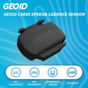 Tillbehör 2022New Geoid Speed ​​Cadence Sensor för Cycling Wireless Bike Computer Road Bike MTB Kompatibel för Garmin Igpsport Bryton Wahoo