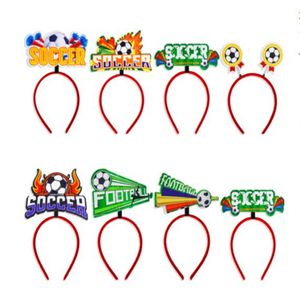 New European Cup Football Headband Fans Cheer Up Props Football Theme Party Decoration AB88