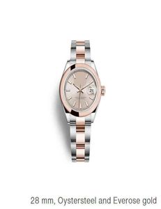 Luxury Woman Watch AAA varumärke Datejust 28mm Waterproof Automatic Mechanical Wrist Rose Gold Relogio Feminino4795488