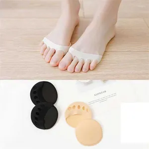 Kadınlar SOCKS Metatarsal Ön For Pedler Yüksek Topuklu Ayakkabılar To Soyunlar Kamaralar Mısır Mısır Ayak Ağrı Bakım Top Toe Pad Ekler