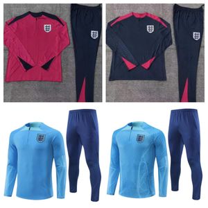 24 25 Kit di calcio di abbigliamento sportivo in Inghilterra Kit di allenamento Kane Sterling Ziyech Mont Foden SA23/24 Cfrima Kit Inghilter