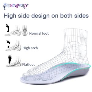 Insoles Princepard Orthopedic Shoes Insoles for Children's Flat Feet X/O Leg Arch Support Correcting Insoles Inserts