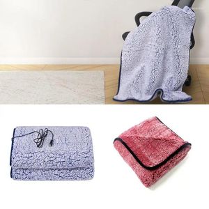 Cobertores Clante de aquecimento 28x43in Veludo de veludo de dupla face LONEGELA Aquecedores do corpo portátil Aquecedores de mão seguros para homens homens em casa