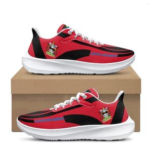 Scarpe casual Antigua e Barbuda Country Flag Design Lightweight Basketball Sheakers esterno per interni Zapatos Para Mujere