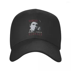 Berets Scarface Money Baseball Cap Men Women Hip-Hop Trucker Hat Retro Music Dad Breathable Polyester Racing Summer