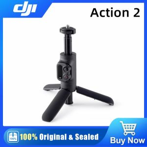 Monopods DJI Action 2 Remote Control Extension Rod Integrates Extension Rod Tripod Removable Remote Control Pad Capture Stable Video