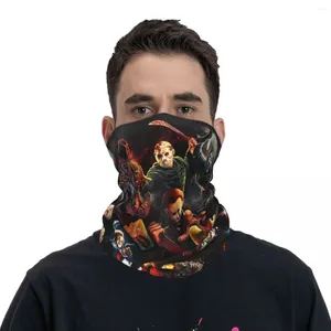 Halsdukar roliga skräckvänner bandana TV-show film mode punk cykling mask utomhus sport anti-uv balaclava mjuk motorcykel ansiktsmasker