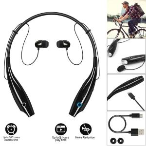 Kopfhörer Neu HBS730 Bluetooth Headset Stereo 5.0 Wireless Bluetooth -Headset mit Vibration Hanges Hals -Headset mit Mikrofon