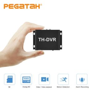 Gravador Mini DVR Recorder 1080p Video Recorder 4 em 1 AHD CVI TVI CVBS 128G Card DVR Record Record Video Recorder para CCTV Record