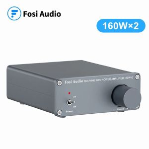 Förstärkare FOSI Audio TDA7498E 2 Channel Sound Power Amplifier Audio Receiver Mini HiFi AMP Home Theatre THEAPERS 160W X 2 Amplificador
