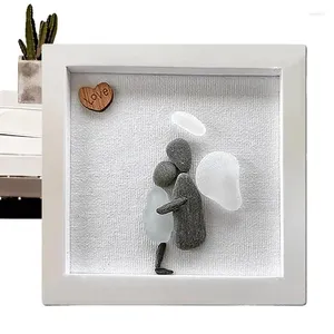 Cornici arte del vetro marino simpatia regalo in lutto per la casa tavolo commemorativo regali unici decorazioni glas