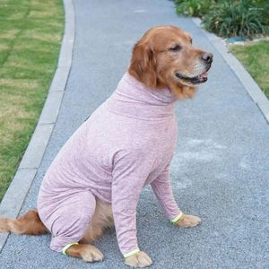 犬のアパレル大きな服断熱暖かい居心地の良い冬の犬用のフルラップエルボーパッドを着用しやすいプルオーバーを着用します