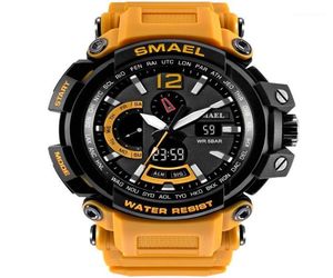 Orologi da polso Smael Sports Swim Running Men039s Digital Orookes for Men Waterproof Stopt Owatch Man Sport Watch Maschio Dual Time Cloc9049293