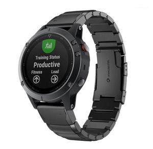 Susenstone 2018 Watchband Stainless Steel para Garmin 5 Watch Brand Bracelet para relógio Strap Correa Reloj High Quality19563914
