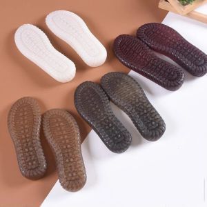 Insulor gummi sko sulor reparation för män läderskor anti glid mark grepp halva yttersulor ersättning diy matta kudde framfota padsula