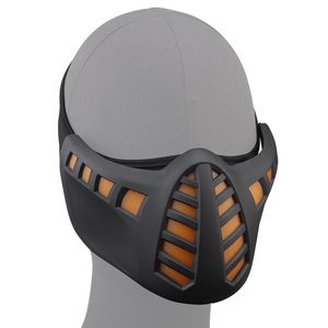 Cyberpunk LED Mask Cross border Halloween Carnival Live CS Tactical Light Mask