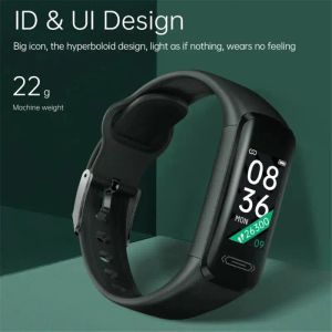 Wristbands V101 Smart Wristband Body Temperature Blood Pressure Sleep Record Heart Rate Waterproof Smart Watch Sport Wrist Bracelet