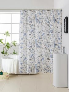 Shower Curtains 1 Piece Of Small Fresh Flower Series Waterproof Curtain Suitable For Bathrooms
