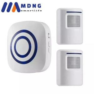 Türklingel Motion Sensor Alarm Wireless Auffahrt Alarm Security Security System Human Body Induction Smart Doorbell -Sensor und Empfängerspiel