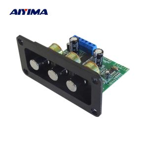 アンプaiyima mini bluetooth 5.0パワーアンプステレオ2x26w 8オームスピーカーサウンドアンプトレブルベーストーン調整ホームオーディオアンプ