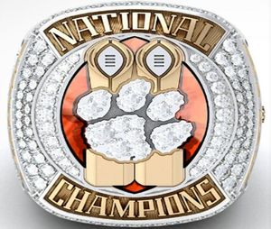 2018 2019 Clemson Tigers Nihai Ulusal Şampiyona Ring Fan Fan Hediye Toptan Damla Denizcilik 3610623