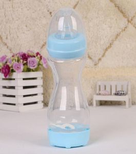 230ML Baby Feeding Bottle Infant Milk Bottle Nursing Feeding Bottle Baby Water Cup Kids Silicone PP BPA 4809332