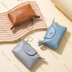 Mode hochwertige Feste Farbe Womens Bag Exquisite Mini-Münze Geldbörse großer Kapazitätsmünzen Organizer Beutel Keychain süße Geldbörse