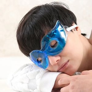 2024 Maska żelowa ciepło gorące chłodzenie lodu łagodzą zmęczenie oka eliminuj ciemne kółka żelowe maska ​​oka lodowa torba wielokrotnego użytku do dobrego snu do żelowego oka