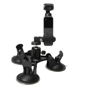 Monopods Tripods Suction Cup Car Holder Mount for DJI Osmo Pocket 2 Car Outside the window Glass Sucker Holder Driving Recorder Accessory