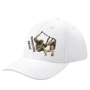 Ball Caps Monkeying Informazioni sul berretto da baseball Cappello anime Hat Man Hard Trucker Luxury Mens Women's