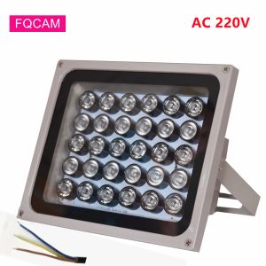 Accessori AC 220V 30pcs LED IR a infrarossi ad alta potenza LED ILLUMINATORE ILLUMINATORE LAMPAGNO IN ASTRADA IN Affronta per il sistema di telecamere CCTV di notte