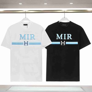 Erkek Tişörtleri 24SS MENS T-Shirts Tasarımcı Yaz Mektubu Kraliçe Basılı T-Shirt Sıradan Gevşek Üstler Tees Unisex Kısa Sleeve