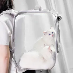 犬のキャリアPetseek Cat Backpack Cage Productsはケージファッションバッグカスタムトラベルを提供します