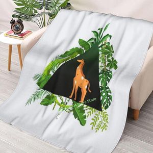Одеяла жирафа любовника бросает одеяло 3D -принте