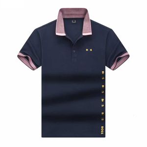 Designer Polo Shirt Herren Polos T-Shirt Bosss Fashion Luxus Marke Casual Business Golf T-Shirt Pure Baumwolle atmungsaktiv