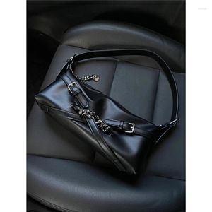 Borsa per pendolare in stile francese per donne per donne 2024 retrò personalizzato cool motocicletta chic high -end spalla singola