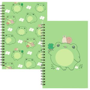 Notebooks 1 A5 Frog Notebook, Travel Journal Notebooks for Students Teens Teachers, Back to School Animal Lover Gift