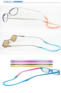 7pcs Kids16 adult 21cm elastic silicone glasses string eyeglasses cord sporty glasses string rope 14cm or 21cm lengthen style 4063265