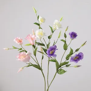 Декоративные цветы 75 см искусственные фальшивые пластиковые растения DIY Свадебное свадебное букет домашний сад