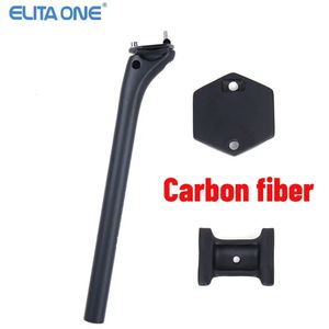 Carbon Seat post Mountain Bike Post Road Seatpost Offset 20 Parts 254 272309316350400450mm 240325