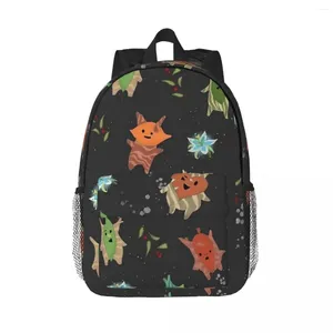 Backpack Z Korok Seeds Backpacks Meninos garotos bookbag desenho animado estudantes bolsas escolares laptop rucksack saco de ombro de grande capacidade