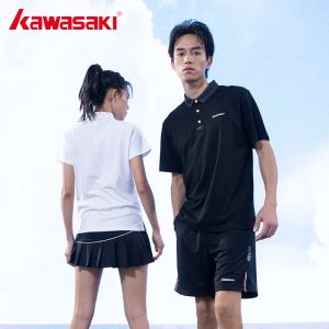 셔츠 kawasaki 2023 골프 착용 남자 땀 사고 폴로 셔츠 짧은 슬리브 골프 tshirt 스포츠웨어 여자 골프 착용 여름 A1951 A2951