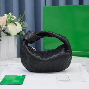 New leather womens bag luxury designer brand mini original batch twist knot bag single shoulder underarm Weaving fashion sheepskin retro bag Dinner