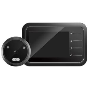 2024 2.4 -Zoll LCD Video Peephole Türklingel Kamera IR Nachtsicht Video Augentor visuelle Türklingel Smart Home Outdoor Camera2.Für IR -Nacht Vision Doorklingel