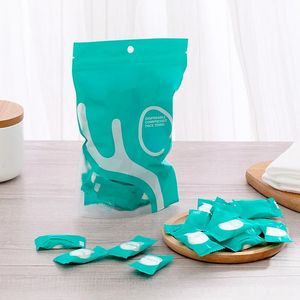 Mini komprimiertes Handtuch Einwegkapseln Handtücher Face Care Tablet Außenstofftuch Wischpapiergewebe